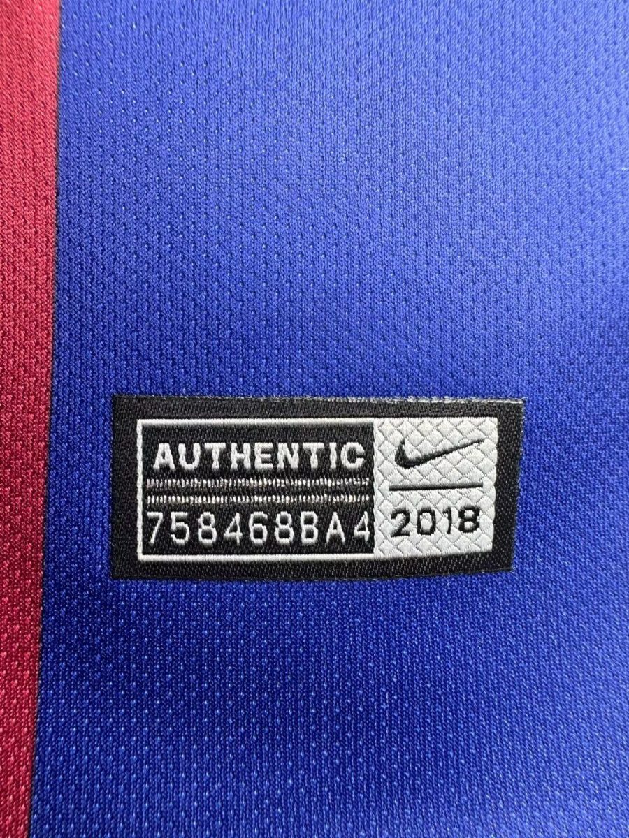 Tenue de match FC Barcelone domicile style Blaugrana
