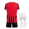 tenue enfant AC Milan maillot domicile saison 2024 2025