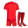 Tenue enfant Bayern Munich domicile saison deux mille vingt quatre deux mille vingt cinq maillot et short
