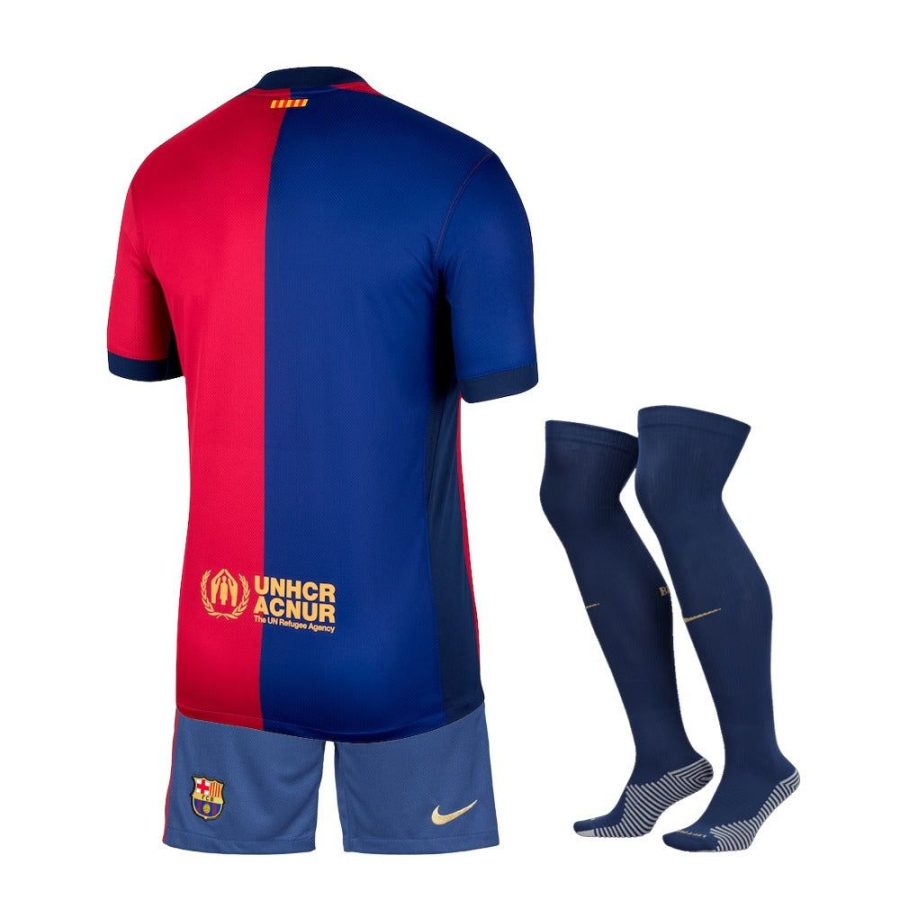 tenue enfant FC Barcelona maillot domicile saison 2024 2025