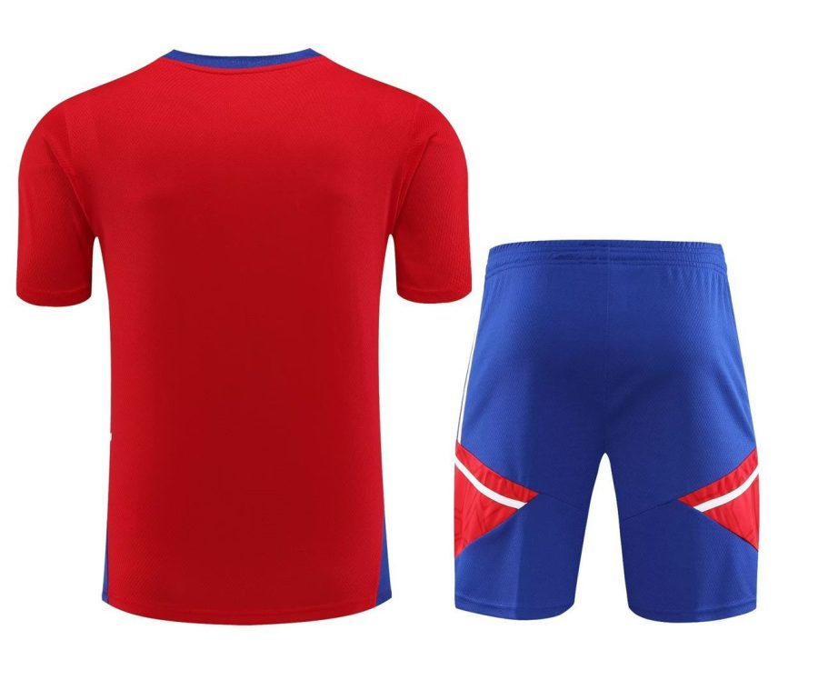 tenue entraînement Bayern Munich rouge et bleu saison 2023 2024