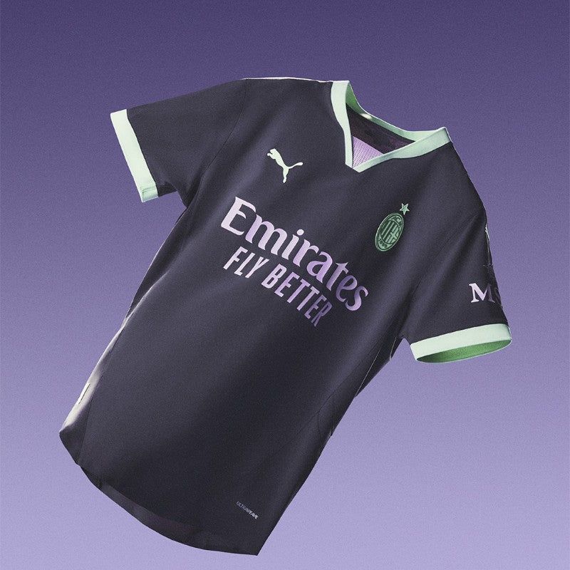 Tenue extérieure AC Milan third édition deux mille vingt quatre deux mille vingt cinq