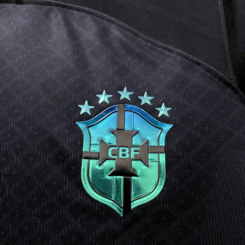 Tenue football Brésil noire édition concept pour supporter