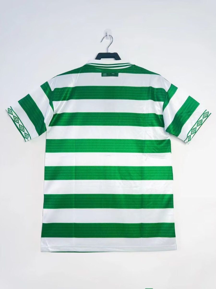 Tenue officielle Celtic Glasgow vintage 1997 1998 shirt domicile supporter