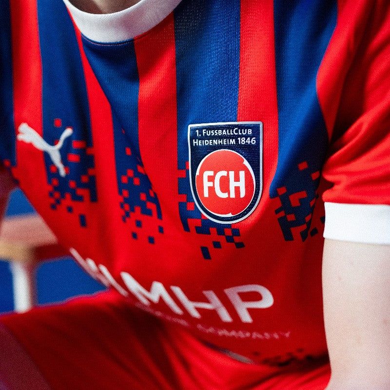 tenue officielle FC Heidenheim maillot de football domicile nouvelle collection