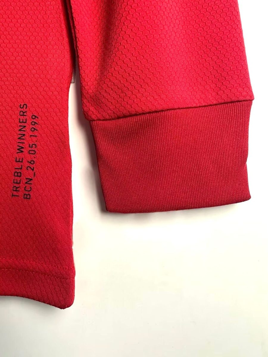 Tenue officielle home Manchester United 2019 2020 avec manches longues