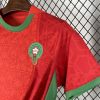 Tenue officielle Maroc rouge et vert pour supporter les Lions de l Atlas