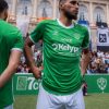 tenue-officielle-supporter-saint-etienne-domicile-2024-2025-jersey-foot tenue officielle supporter Saint Étienne domicile 2024 2025 jersey foot