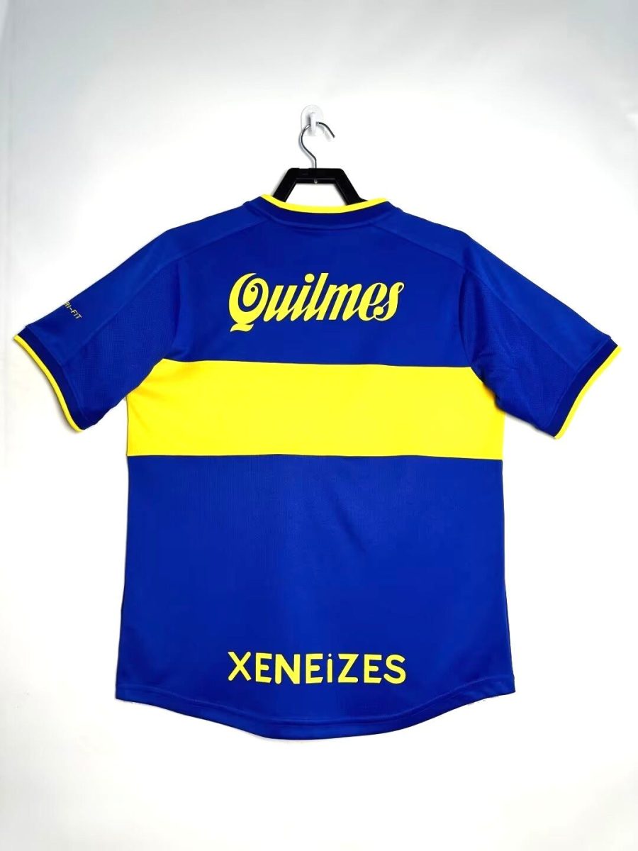 Tenue supporter Boca Juniors maillot maison bleu jaune