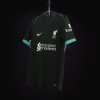 Tunique de football Liverpool modèle away 2024 2025 pour supporter adulte
