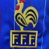 Tunique football France domicile année mille neuf cent quatre vingt deux style classique