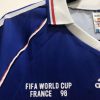 Tunique officielle des Bleus coupe du monde 1998 version domicile
