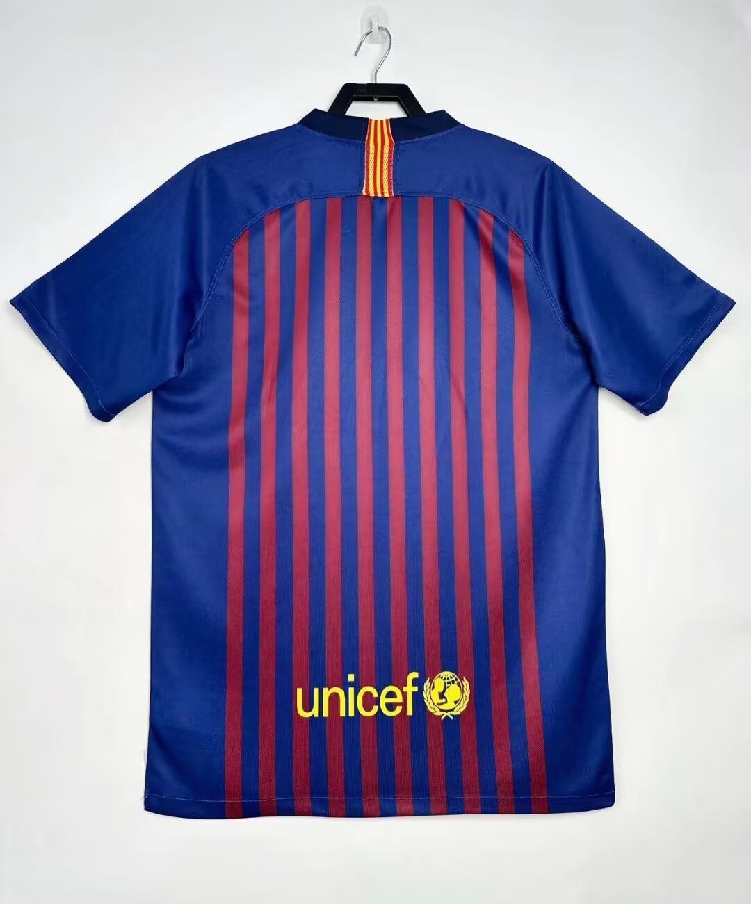 Tunique officielle FC Barcelone domicile rouge et bleu