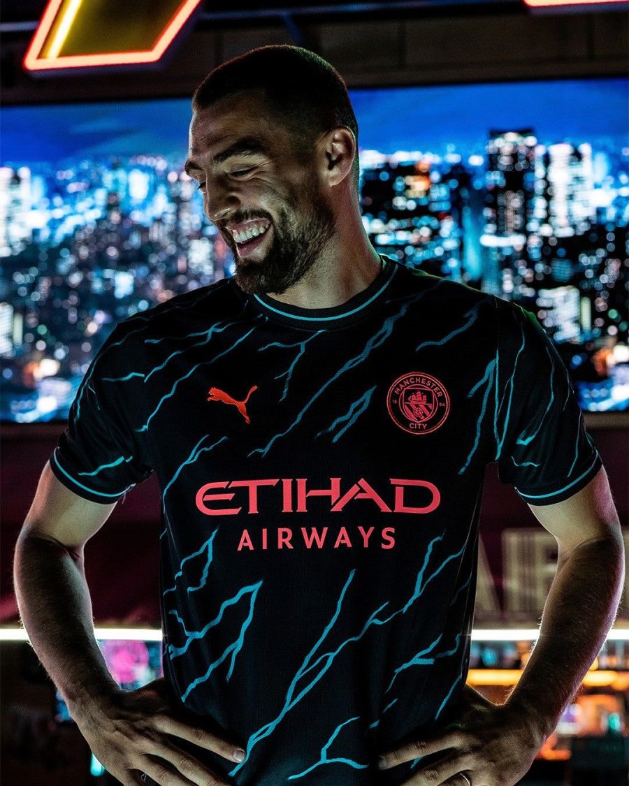 Tunique officielle Manchester City troisième tenue 2023 2024 pour supporter