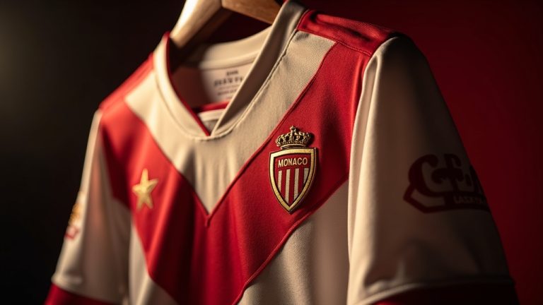 Maillot Centenaire AS Monaco : le Diamant du Rocher sous tous les Angles