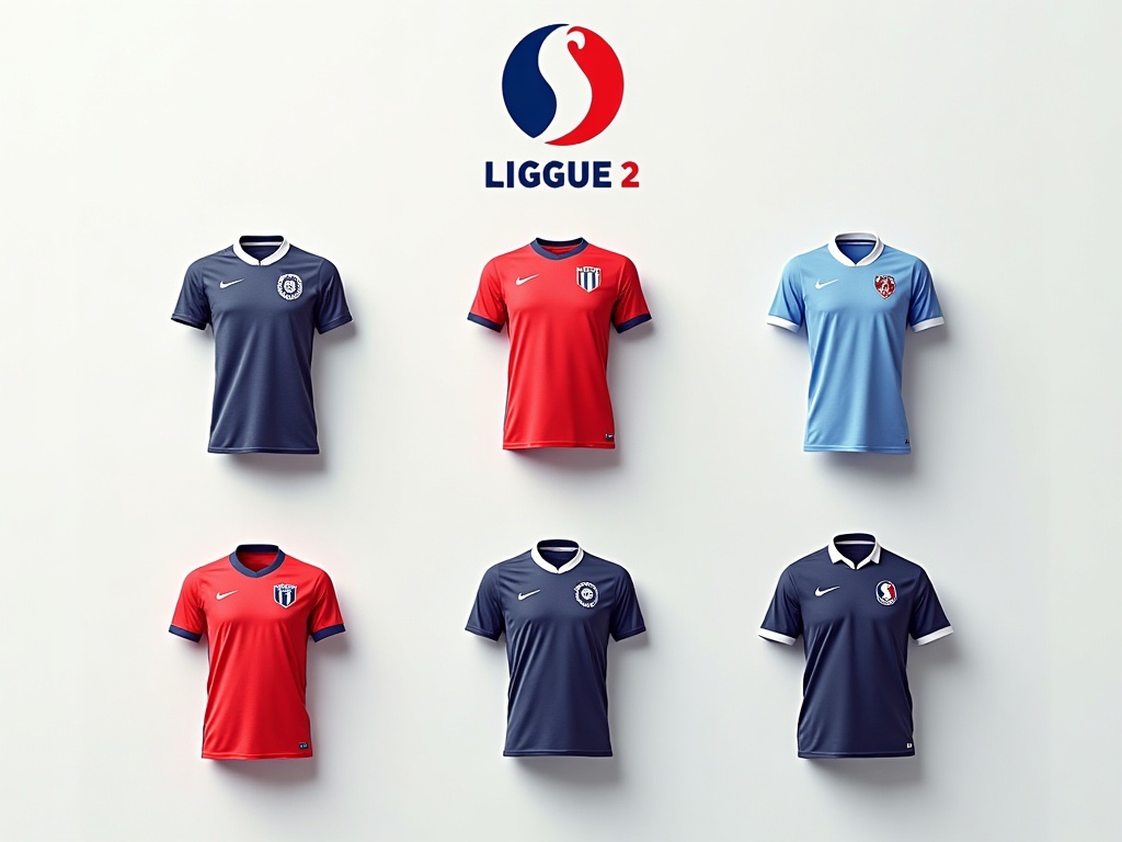 Classement visuel des maillots de Ligue 1 les plus vendus en France