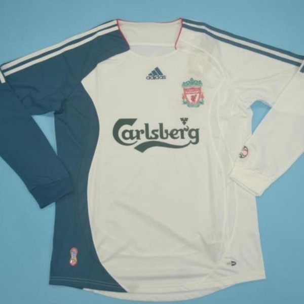 Maillot Liverpool 2006/07 Extérieur Manches Longues