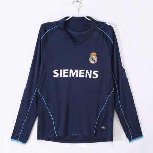 Maillot Real Madrid Extérieur 2005-2006 Manches Longues