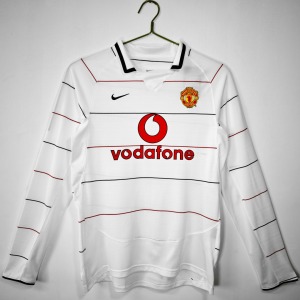 Maillot Manchester United Extérieur 2003-2004 Manches Longues