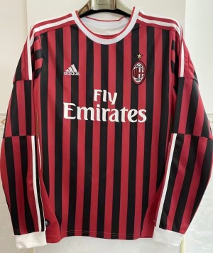 Maillot AC Milan Domicile Manches Longues 2011/12