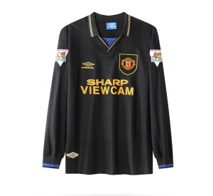Maillot Manchester United 1993/94 Extérieur Manches Longues