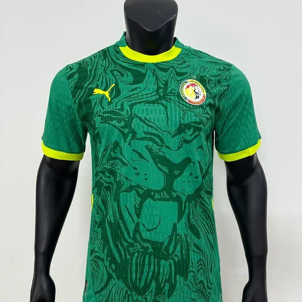 Maillot Sénégal Extérieur Vert CAN 2025-26