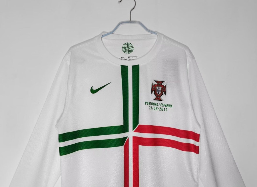 Maillot Portugal Extérieur 2012 Manches Longues