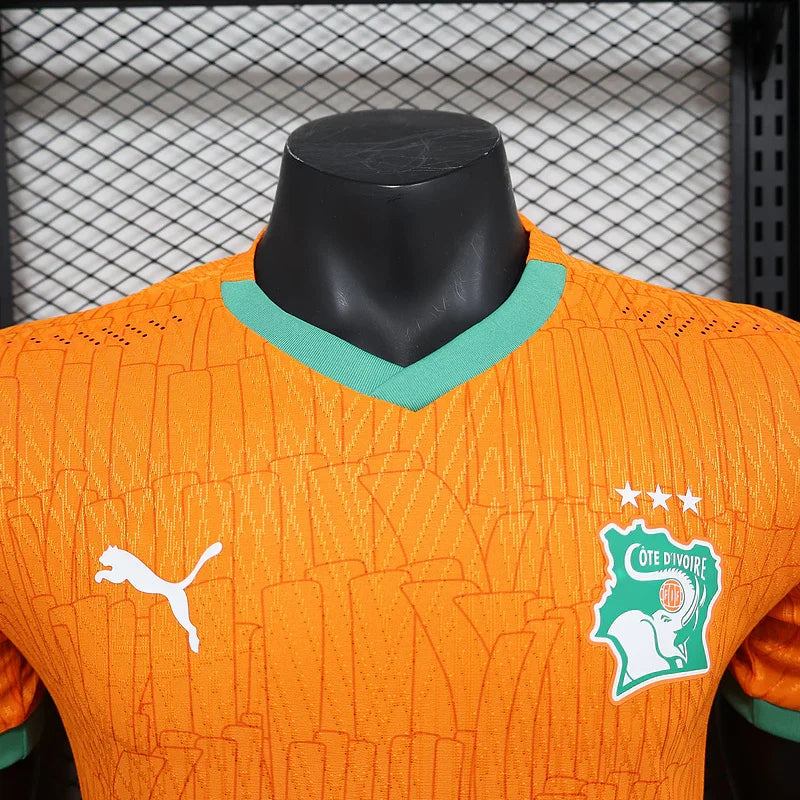 Maillot Côte d'Ivoire Domicile Orange CAN 2025-26