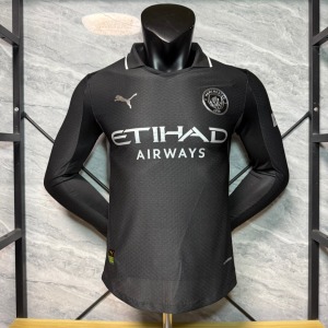 Maillot Manchester City Extérieur 2025/26 Manches Longues