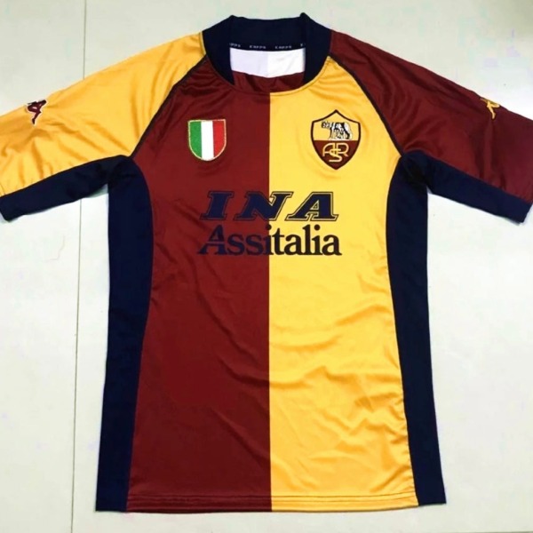 Maillot AS Roma Domicile 2001/02