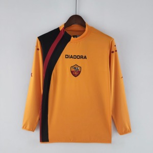 Maillot AS Roma 2005/06 Domicile Manches Longues