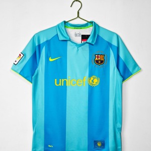 Maillot Barcelone Extérieur 2007-2008 Rétro