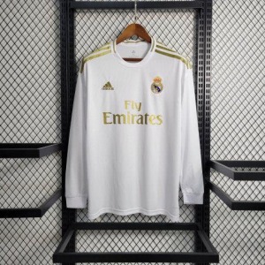 Maillot Real Madrid 2019-2020 Manches Longues Retro