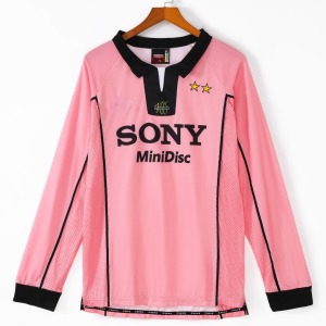 Maillot Juventus Extérieur 1997-1998 Manches Longues Retro
