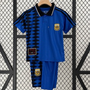 Maillot Argentine Domicile 2005-2006 Enfant Rétro