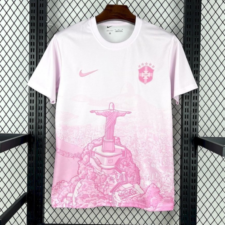 Maillot Brésil 25/26 Rose Édition Spéciale