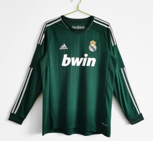 Maillot Real Madrid Third 2012/13 Manches Longues