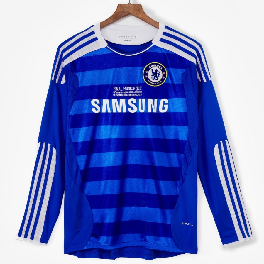 Maillot Chelsea Domicile 2011-2012 Rétro Manches Longues