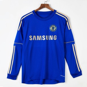 Maillot Chelsea Domicile Rétro Manches Longues 2012-2013