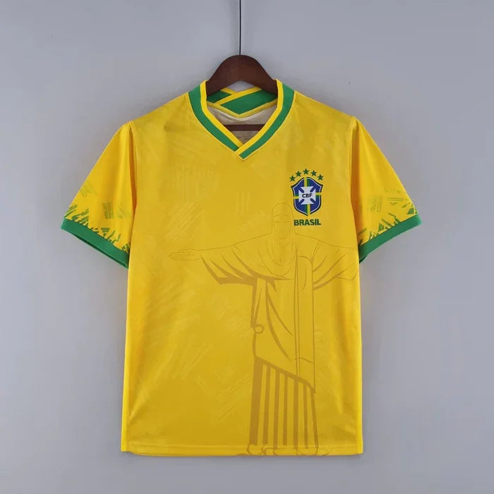 Maillot Brésil 2022 Édition Spéciale Jaune