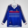 Maillot France Domicile Rétro 1998 Manches Longues