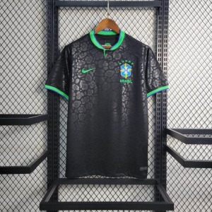 Maillot Brésil 22/23 Leopard Noir