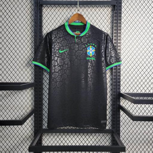 Maillot Brésil 22/23 Leopard Noir