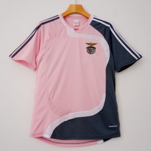 Maillot Benfica 2007-2008 Rose Rétro