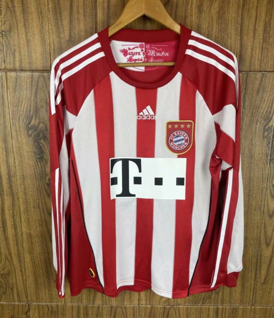 Maillot FC Bayern Munich Domicile 2010/11 Manches Longues