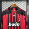 Maillot AC Milan Rétro 2007-2008 Manches Longues