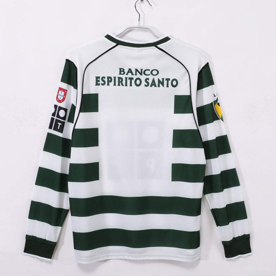 9c3bcc1d5dd1c2499203ee6e0820d8de.jpg Maillot Sporting CP Domicile 2001-2003 Manches Longues