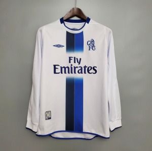 Maillot Chelsea Extérieur Manches Longues 2003/04