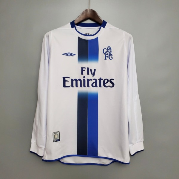 Maillot Chelsea Extérieur Manches Longues 2003/04