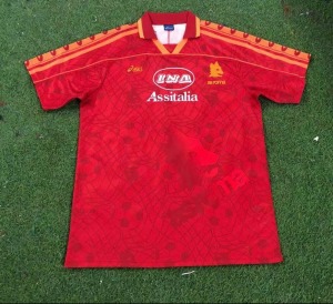 Maillot AS Roma 1995/96 Domicile